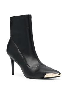 Versace Jeans Couture Laarzen met metallic neus - Zwart