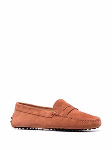 Tod's Loafers met ronde neus - Oranje