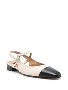 Carel Paris Oceano 30mm leather ballerina shoes - Beige
