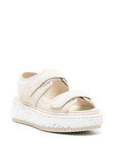 Chloé Lilli flatform sandals - Beige