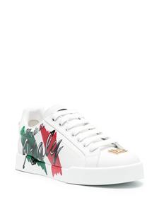 Dolce & Gabbana Leren loafers - Wit