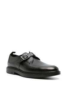 BOSS Larry leather Oxford shoes - Zwart