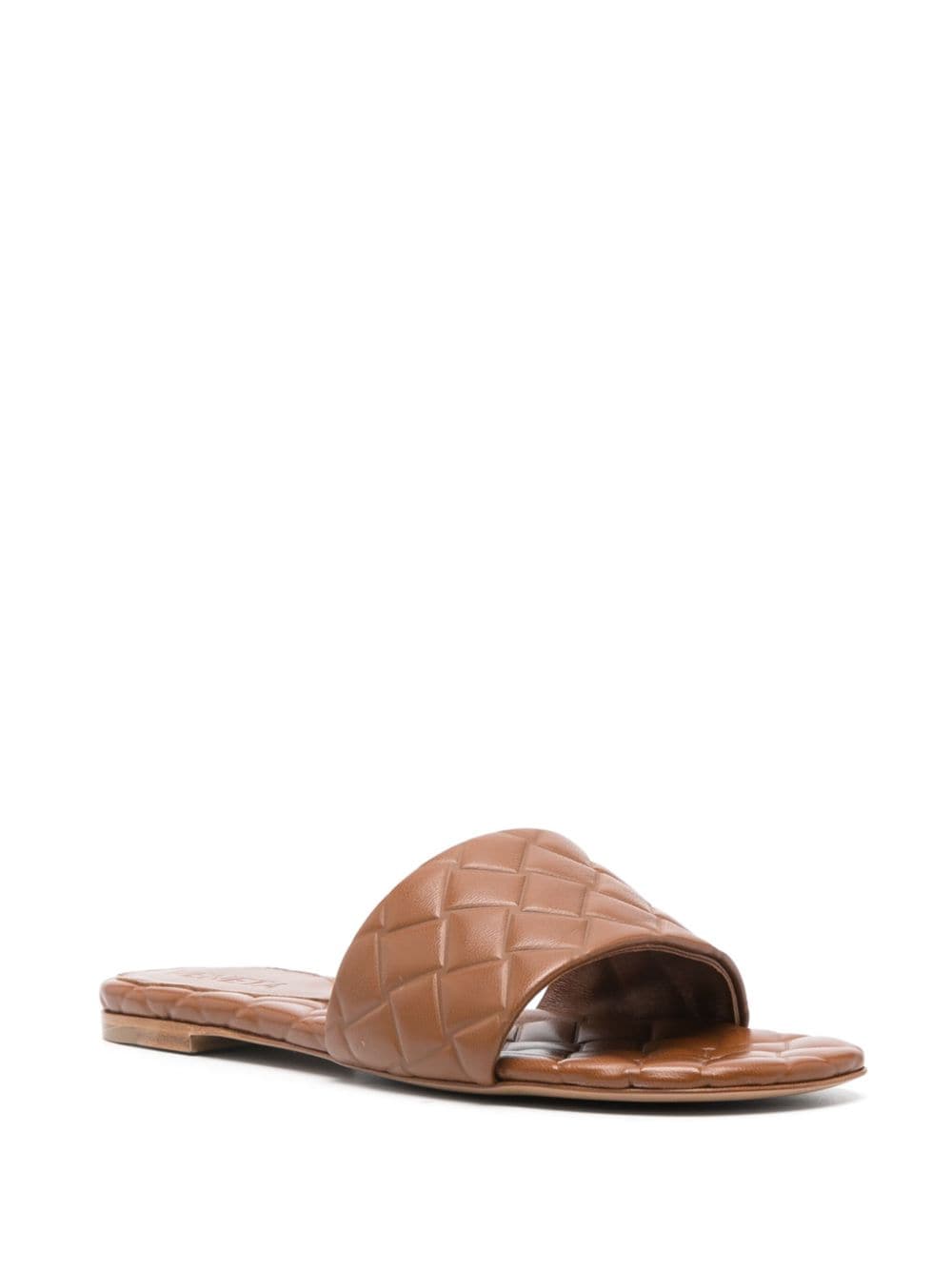 Bottega Veneta Amy leather sandals - Bruin