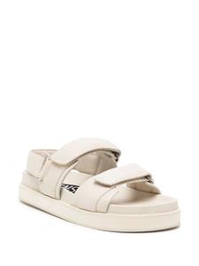 Senso Zina I touch-strap leather sandals - Beige