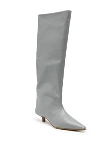 Senso Fizz 40mm calf-length leather boots - Grijs