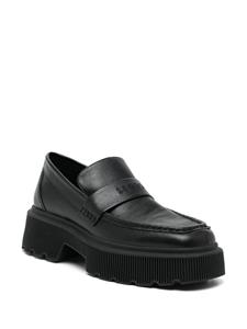 Senso Jordyn I leather loafers - Zwart