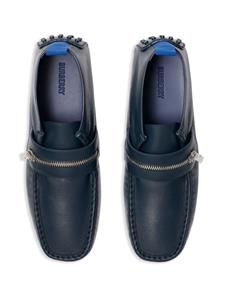 Burberry Motor leather loafers - Blauw
