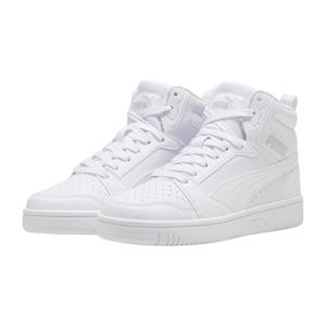 PUMA Rebound V6 Mid Jr Sneaker Mädchen%7CJungen weiß