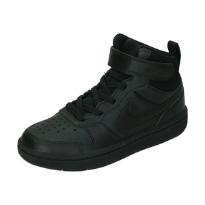 Nike Court Borough Mid 2 Sneaker Mädchen%7CJungen schwarz