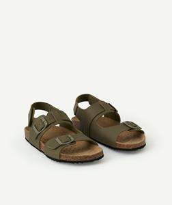 GEOX  Ghita kaki open sandalen met klittenbandsluiting voor jongens