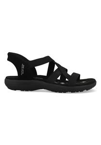 Skechers Sandalen Slip-ins: Reggae Slim - Stretch Flex 163460/BBK Zwart 