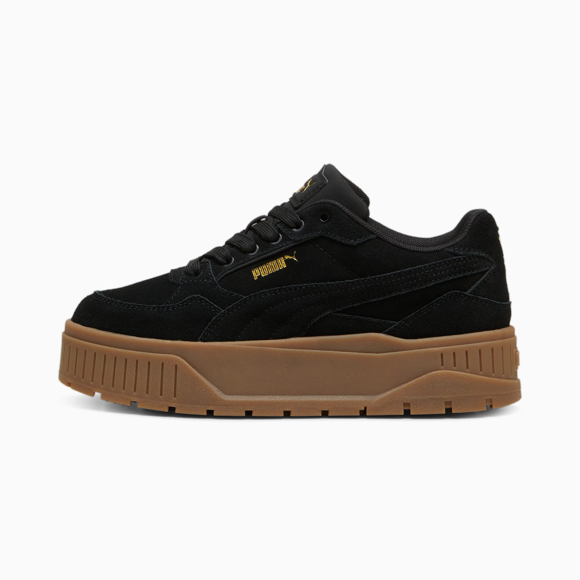 PUMA Karmen II Idol Suede sneakers, Goud/Zwart