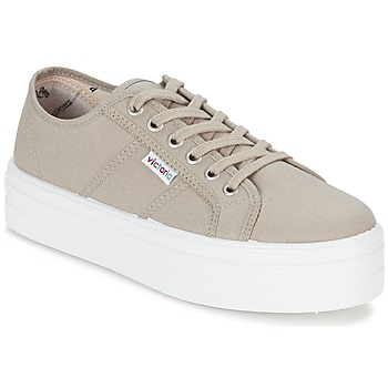 Lage Sneakers Victoria BLUCHER LONA PLATAFORMA