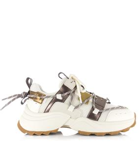 STEVE MADDEN  Tazmania | pewter gold Beige Synthetisch Lage sneakers Dames