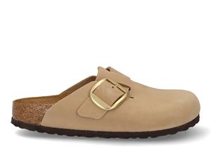 Birkenstock Boston big buckle narrow 10280 sandcastle Beige 