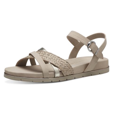 Tamaris Sandalen zomerschoen, sandaal, keilhak, met klittenbandsluiting