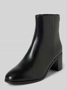 Lauren Ralph Lauren Leren boots met blokhak, model 'CASSIE'