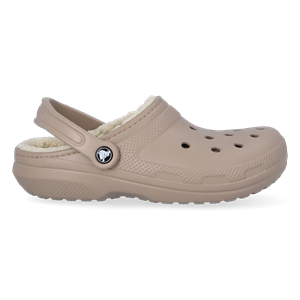 Crocs Clogs Dames Classic Lined Clog Beige Croslite™