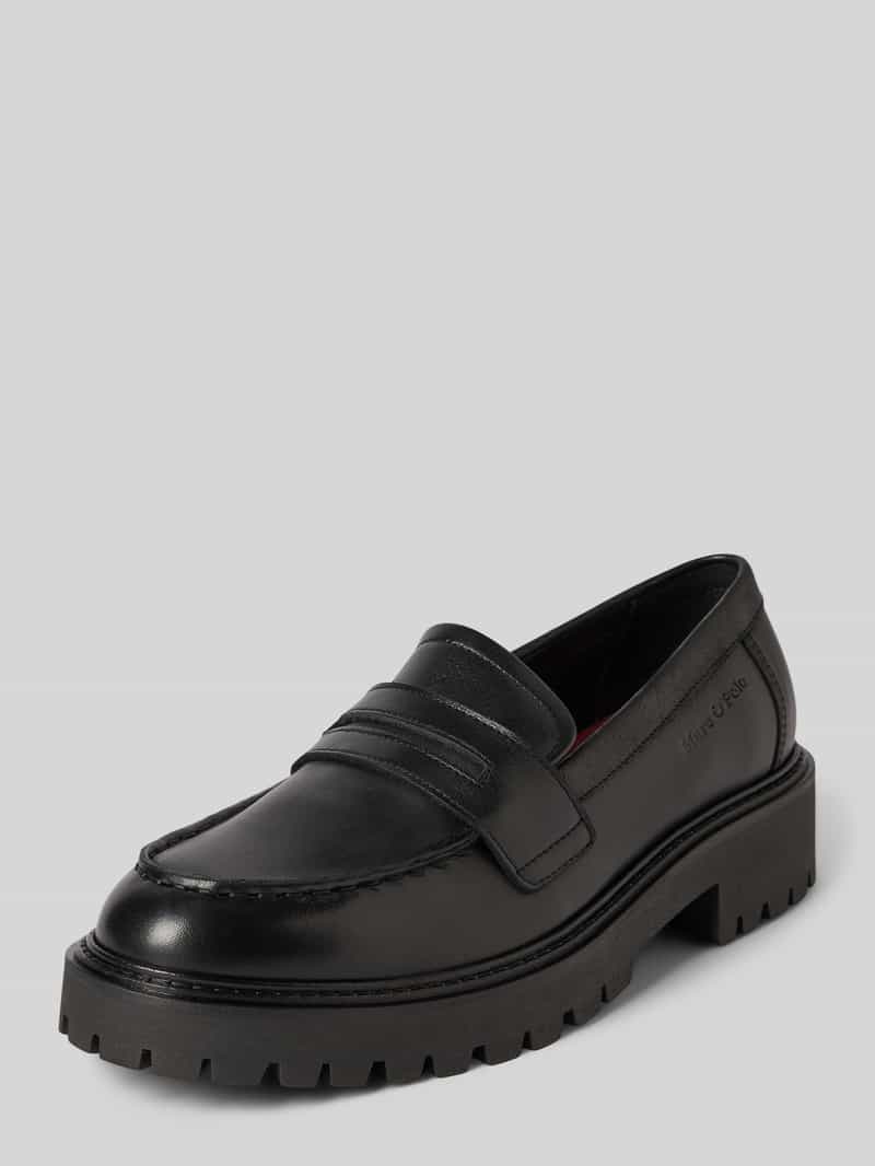 Marc O'Polo Loafers met label in reliëf, model 'PHIA'