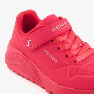 Skechers Uno Lite kinder sneakers rood