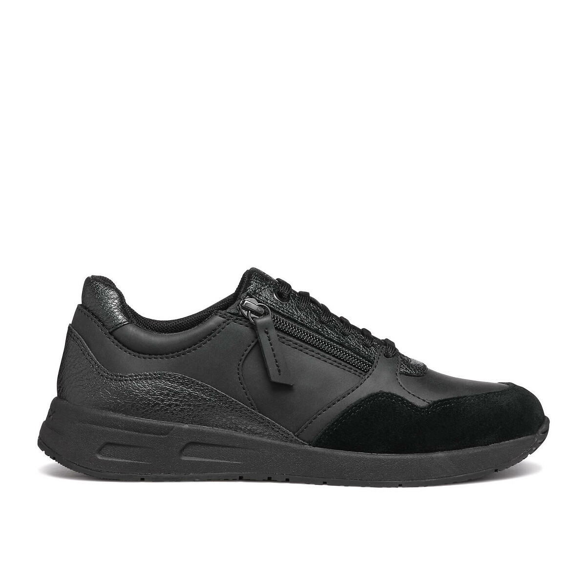 Geox Ademende sneakers met rits en veters Bulmya