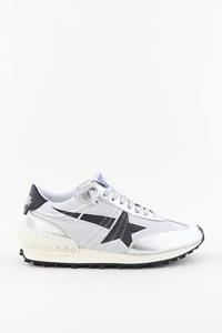 Golden Goose sneakers Running Marathon met zwarte iconische ster zilver