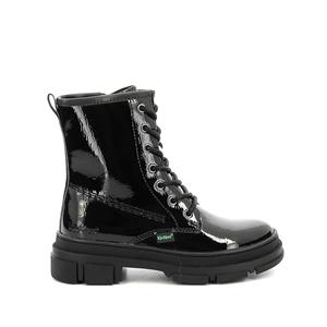 Kickers Bottines in leer met veters Kick Goji