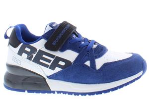 Replay Shoot JR 8 3372 royal white multi blauw 