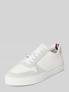 Tommy Hilfiger Leren sneakers met labeldetails, model 'PREMIUM CORPORATE'