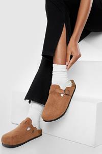 Boohoo Gesloten Klompen, Light Tan