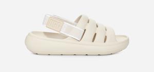 Ugg Sport Yeah Slide voor Dames in Sea Salt, 