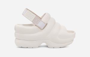 Ugg Aww Yeah-slipper voor Dames in Bright White, 