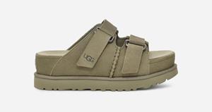 Ugg Goldenstar Hi-slipper voor dames  in Shaded Clover  Suede