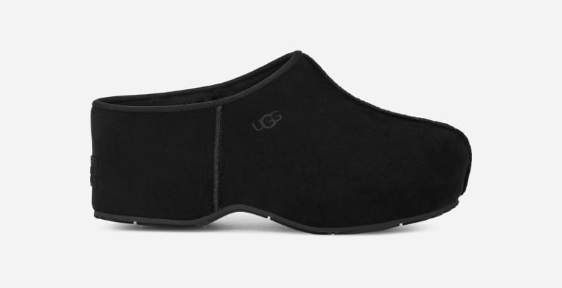 Ugg Cottage-klomp in Black  Leder