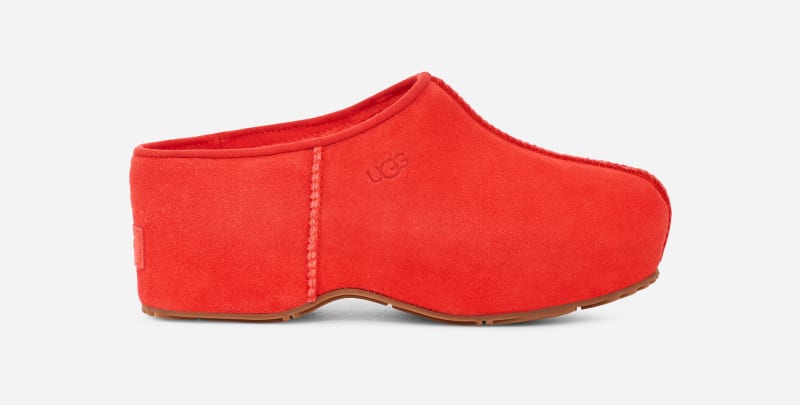 Ugg Cottage-klomp in Cherry Pie  Leder