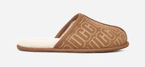 Ugg Scuff  Graphic in Brown  Leder