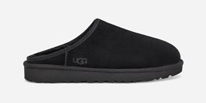 Ugg Classic-instapper voor heren  in Black  Leder