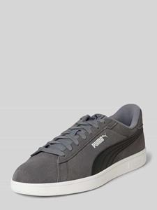 Puma Leren sneakers met labeldetails, model 'Smash 3.0'