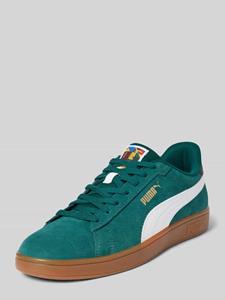 Puma Leren sneakers met labeldetails, model 'Smash 3.0'