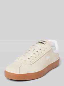 Lacoste Leren sneakers met labeldetail, model 'BASESHOT'