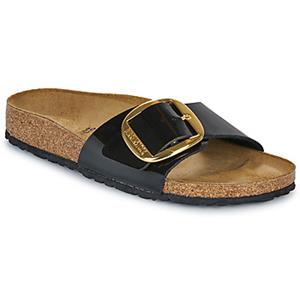 Birkenstock Slippers  Madrid Big Buckle BF Patent Black Gold