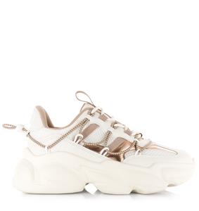 STEVE MADDEN  Spectator cream rose gold Beige Synthetisch Lage sneakers Dames