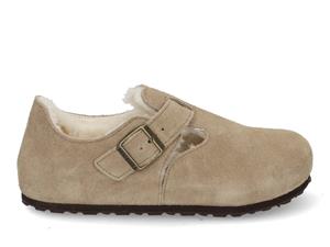 Birkenstock London shearling narrow 102847 taupe taupe 