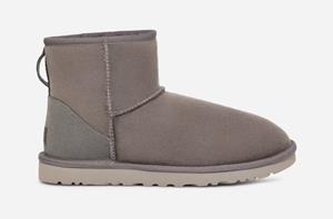 Ugg Classic Mini-laars voor heren  in Grey  Suede