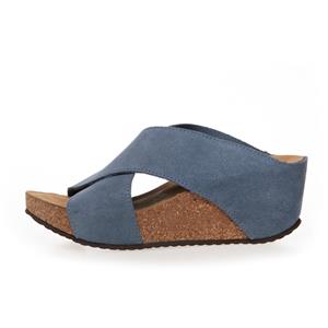 COPENHAGEN SHOES FRANCES 23 Suede - JEANS U38 |   |  Sandalen met sleehak |  Dames