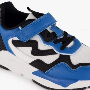 Blue Box jongens sneakers blauw wit