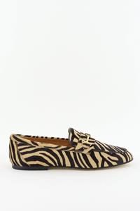 Tods loafers met gouden gesp multicolour