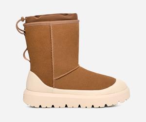 Ugg Classic Short Weather Hybrid-laars in Brown  Suede