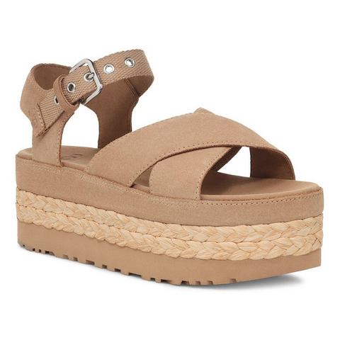 UGG Plateausandalen AUBREY ANKLE met gespsluiting