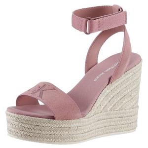 Calvin Klein Sleehaksandaaltjes WEDGE SANDAL SU MG BTW